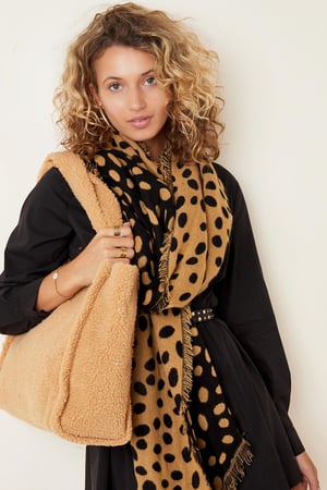 Sjaal vlekken Groen Acryl h5 Afbeelding4